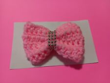 Girl pink crochet for sale  Madison