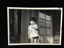 Usado, #4487 Japonés Vintage Foto 1940s / Niña Madera Casa Frontal Puerta segunda mano  Embacar hacia Argentina