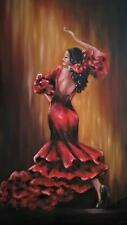 Danseuse flamenco tableau d'occasion  Toulon-
