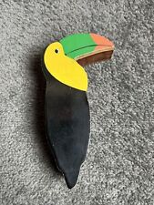 Wooden toucan trinket for sale  GILLINGHAM