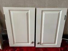 Pair wooden cupboard for sale  STOCKPORT
