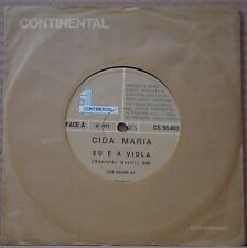 Cida Maria 1973 "UE e uma viola" Bossa Soul Funky Groove 7" 45 BRASIL ESCUTE comprar usado  Brasil 