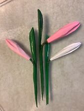 Wooden crocuses pink for sale  CARDIFF