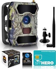 CREATIVE XP Cellular Trail Outdoor Waterproof Security Camera, 1-Pack 4G Camo--, used for sale  Shipping to South Africa