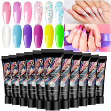Meet Across UV Nail Nails Gel Builder Manicure Kit Extension Acrylic Summer Gel, used for sale  Shipping to South Africa