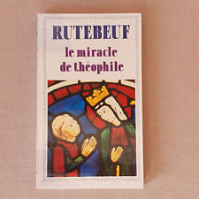Rutebeuf miracle théophile d'occasion  Lavelanet