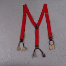 Red suspenders leather for sale  Raleigh