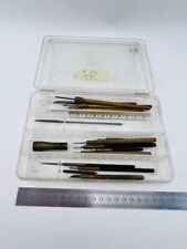 Watchmaker Lathe Hand Cutter Set Lot Of Germany for sale  Shipping to South Africa