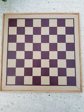 Vintage leather chess for sale  BURES