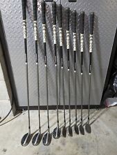 Adams Golf Idea A30S hybrid iron set 3h-SW pro launch Graphite Shaft RH New Grip, used for sale  Shipping to South Africa