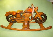 Vintage wooden motorcycle for sale  Weatherford