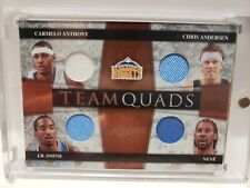 Absolute Mem NBA 2010 Team Quads Carmelo Anthony,Andersen,Smith,Nene SP #1/100  d'occasion  Expédié en Belgium