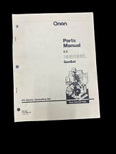 Onan parts manual for sale  Springfield