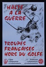 Affiche halte guerre d'occasion  Nantes-