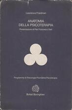 Anatomia della psicoterapia usato  Italia
