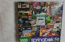 Used, Puzzles from 70s & 80s games-Springbok's 1000 Piece Jigsaw Puzzle Gamer's Trove  for sale  Shipping to South Africa
