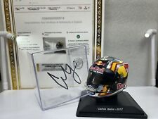 Usado, F1 Helmet Red Bull 2017 - Scale 1/5, Signed By Carlos Sainz with COA comprar usado  Enviando para Brazil