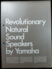 Yamaha speakers catalogo usato  Italia