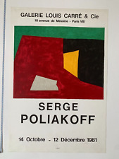 Serge poliakoff galerie d'occasion  Paris XIV