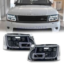 Conjunto de 2 faros plug and play para Land Rover Range Rover Sport 2010-2013, usado segunda mano  Embacar hacia Argentina