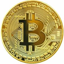Bitcoin gold plated for sale  Elk Grove Village
