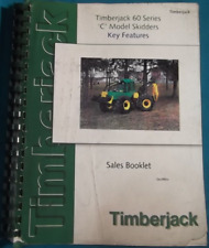 TIMBERJACK 360C 460C SKIDDER KEY FEATURES SALES BOOKLET MANUAL BOOK for sale  Shipping to South Africa