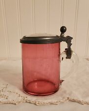Antique cranberry glass for sale  Shipping to Ireland