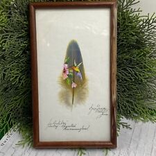 Hand painted hummingbird for sale  Newfoundland
