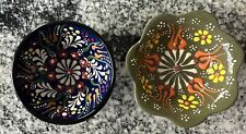 boho 2 bowls ceramic for sale  North Port