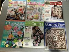 Quilt magazines issues for sale  STOCKTON-ON-TEES