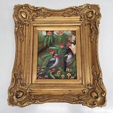 framed bird painting for sale  Seattle