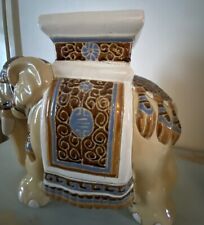 Large ceramic elephant for sale  CONGLETON