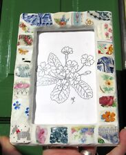 Handmade floral mosaic for sale  NORTH SHIELDS