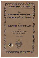 Matisse georges sciences d'occasion  Caluire-et-Cuire