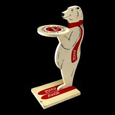Coca Cola Polar Bear Server Butler Waiter Tray Table Collectible for sale  Shipping to South Africa
