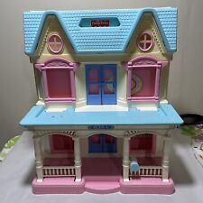 Vintage 1993 Fisher Price Loving Family Dream Casa de Bonecas Dobrável Azul Branco Rosa comprar usado  Enviando para Brazil