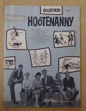 Cancionero de guitarra Hootenanny, Por Palmer Hughs 1964 Alfred Music Company, 48 páginas segunda mano  Embacar hacia Argentina