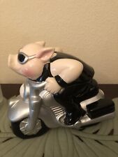 Harley Davidson Hog on hog Pig Cookie Jar EUC  for sale  Oceanside