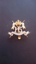 Cap badge 16th for sale  MANSFIELD
