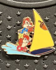 DS DISNEY 2007  CHIP 'N' DALE WINDSURFING ACORN NUT SAIL PIN  LE 1000 PP #55832 for sale  Shipping to South Africa