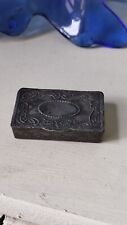 Antique pewter snuff for sale  BOURNEMOUTH