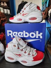 Reebok Question Mid 2012 blanco perlado rojo segunda mano  Embacar hacia Mexico