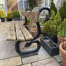 victorian cast iron garden bench ends for sale  SOUTHWELL