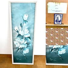 Veza / Vera ‘Roses’ Floral Print Mid Century Art 60s Print kitsh Normill 2036, used for sale  Shipping to South Africa