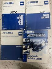 2000 2001 2002 Yamaha Snowmobile VX700E SX700F MM700F conjunto manual loja de serviço, usado comprar usado  Enviando para Brazil