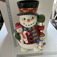 figurine snowman christmas for sale  Marinette