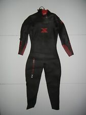 XTERRA Black/Red Neoprene VECTOR PRO X3 WETSUIT Full Body Triathlon Sz Women's M, used for sale  Shipping to South Africa