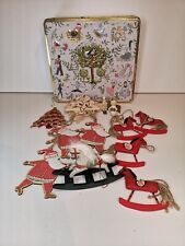 Tin wooden christmas for sale  ROTHERHAM