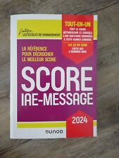 Score iae message d'occasion  Argentré