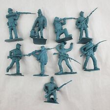 Lote De Colección: 9 piezas. Figuras de plástico de Gettysburg de 2" de soldados del ejército de soldados de la guerra civil segunda mano  Embacar hacia Argentina